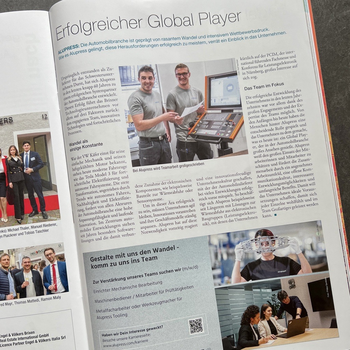 Zeitungsartikel über Alupress im Brixner 2024