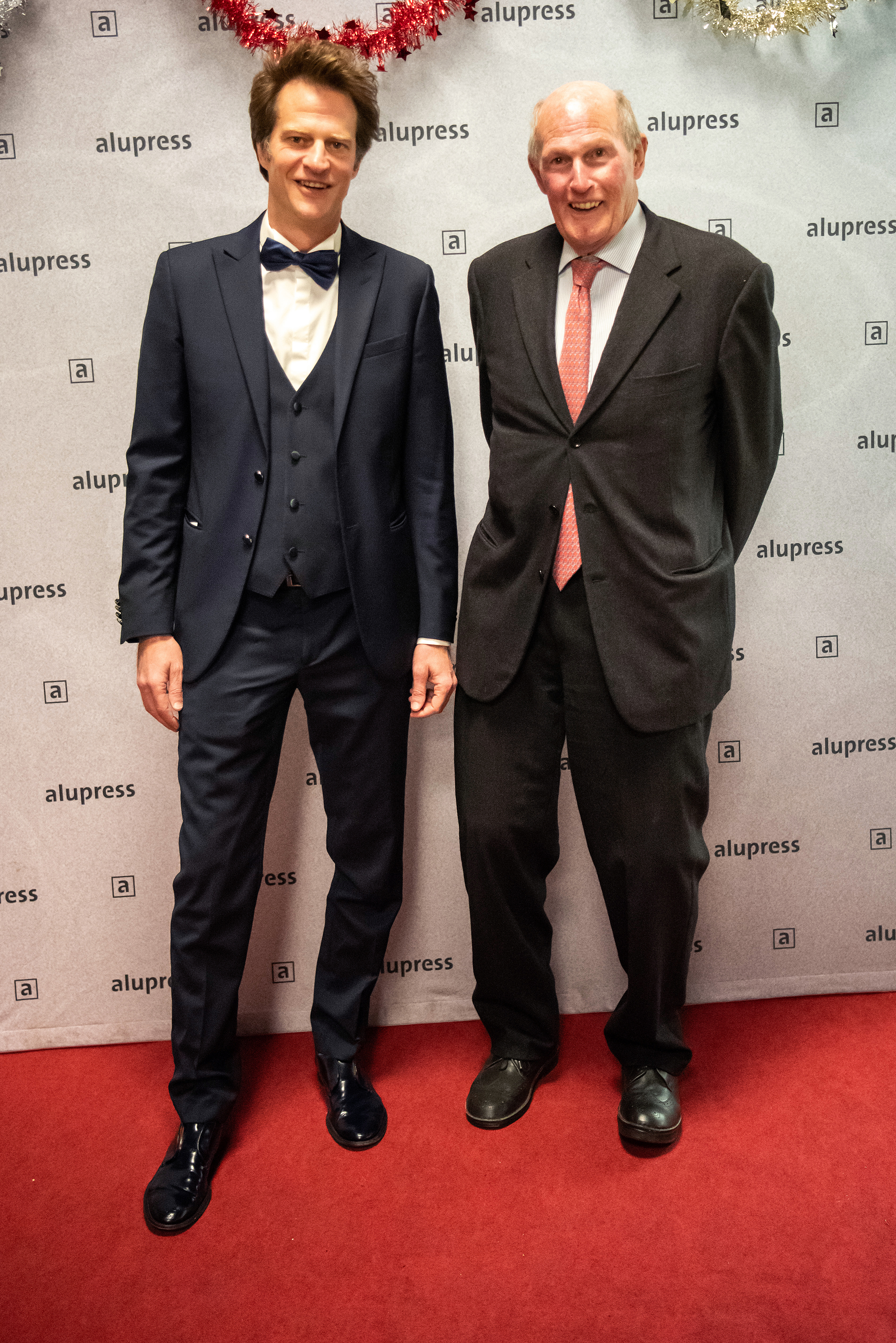 Harald e Christof Oberrauch alla festa di Natale 2024
